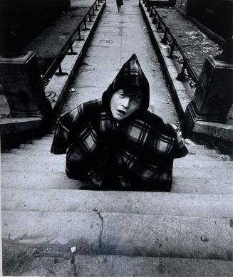 Boy in Plaid Coat, NY
