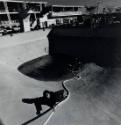 A Young Boy Climbs out of an Empty Swimming Pool, Hyanis MA
