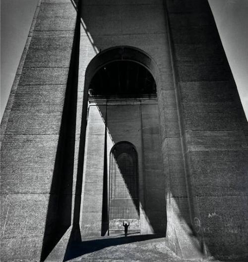 Boy Under Triboro Bridge, NY
