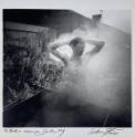 Tattooed Man in Smoke, NY
