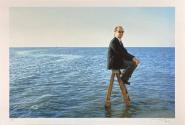 Jack Nicholson on Location, Galveston Bay, Texas