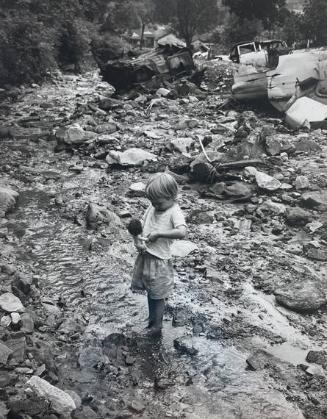 A Child Plays in a Polluted Stream... Whitesburg, KY
