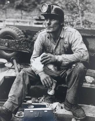 Deep Pit Coal Miner, Eating Lunch