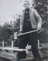 Otis Burns, Tobacco Sled Maker, Elk Park, NC