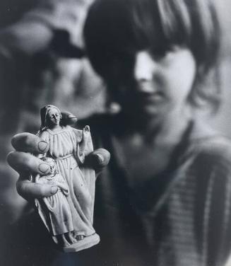 G. C. Daughter Holding Religious Figure, Anco, KY