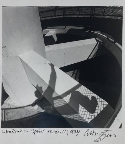 Shadow on Spiral Ramp, NY
