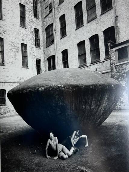 Children Under Giant Disc, Queens, NY
