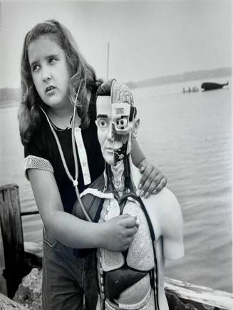 Girl with Medical Model, Sag Harbor, NY
