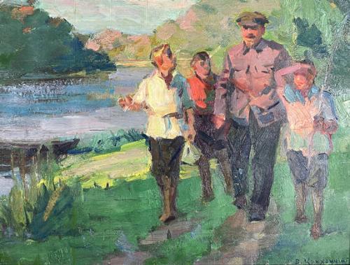 Lenin with Children
