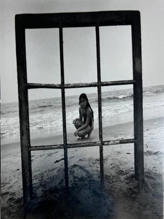 Girl in Window Frame, CI, NY
