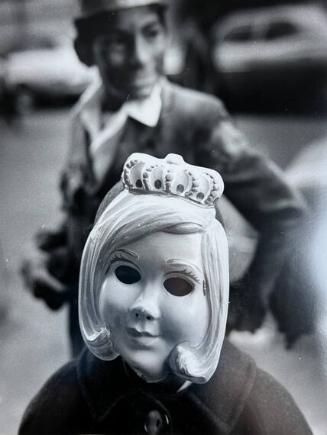 Girl in Halloween Mask, Spanish Harlem, NY

