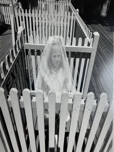 Girl in White Veil, Pelham Bay, NY
