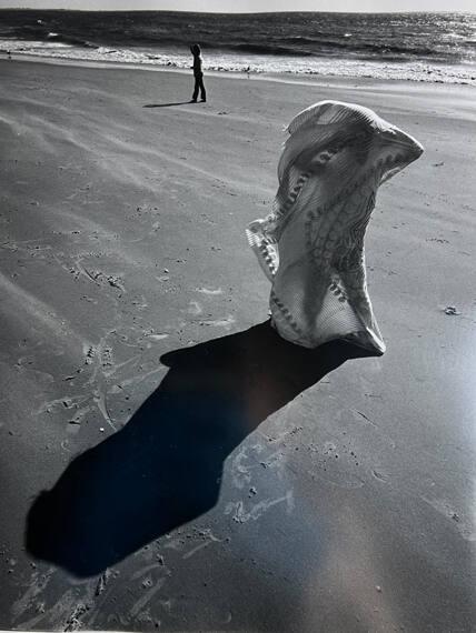 Boy in Sheet, Brighton Beach, NY
