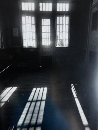 Girl's Shadow Against Window, NY
