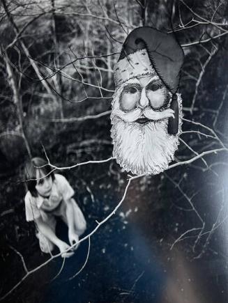Boy with Santa Claus Mask, Scarborough, NY
