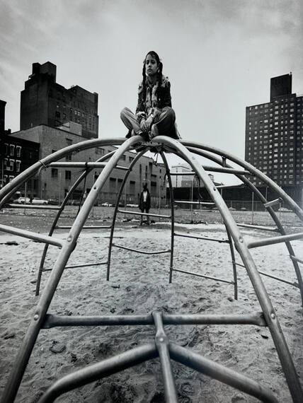 Girl in Playground, Queens, NY
