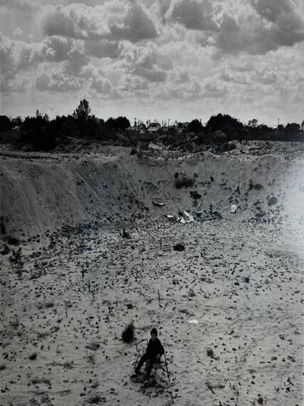 Boy in Sand Pit, Queens, NY
