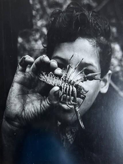 Boy with Crayfish, Central Park, NY
