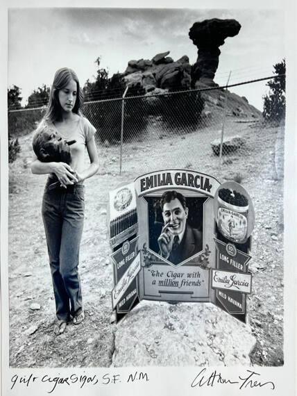 Girl and Cigar Sign, SF, NM
