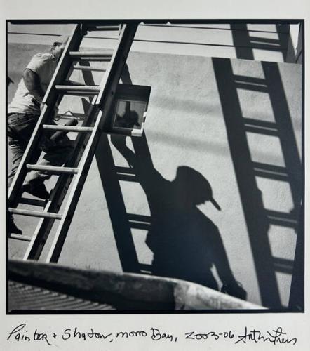 Painter and Shadow, Morro Bay
