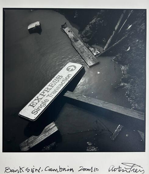 Bank Sign, Cambria
