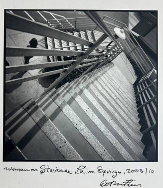 Woman on Staircases, Palm Springs
