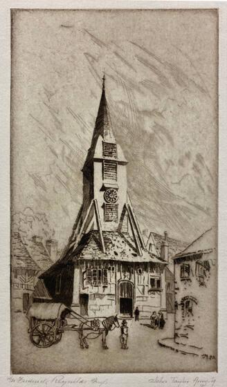 The Market Place, Honfleur