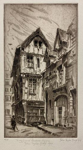 A Fifteenth Century House, Rouen