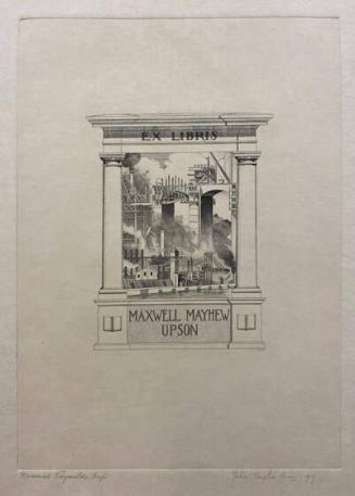 Ex Libris, Maxwell Mayhew Upson