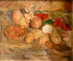 Bowl, Onions, and Peppers