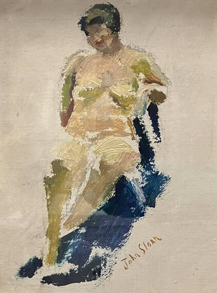 Untitled (Sketch Of A Female Nude)