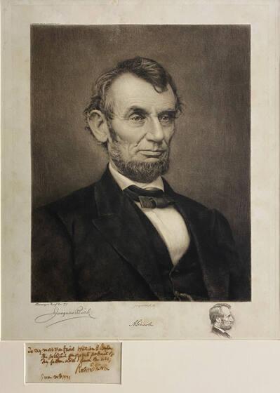 Portrait of Abraham Lincoln