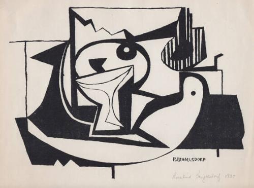 untitled (Lithograph for the 1937 American Abstract Artists Portfolio)