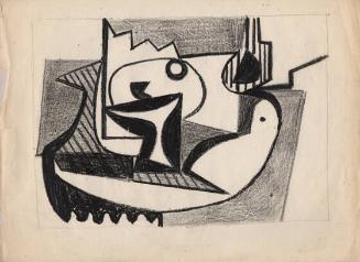 untitled (Study 3 for the 1937 American Abstract Artists Portfolio Lithograph)