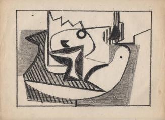untitled (Study 2 for the 1937 American Abstract Artists Portfolio Lithograph)