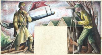 Mural Study: Survey/Man with Banner
