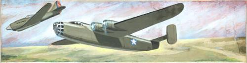 Mural Study: Airplanes