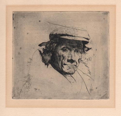 untitled (Portrait of Man in Hat)