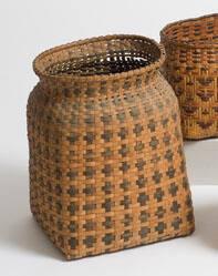 Basket, "milk churn" style