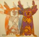 Cowboys and Indians (Kachina Dolls)