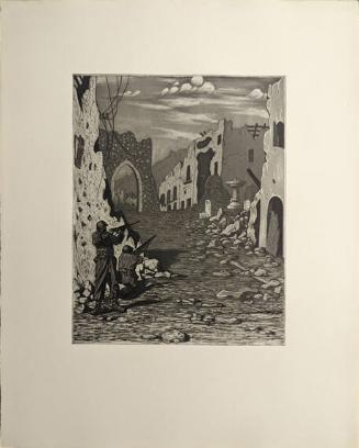 The Little Town Of San Vittore, Our First Obstacle In The Advance Toward Cassino, Was Stubbonly Defended And We Had To Fight From House To House To Clear the Germans Out Of Its Ruins.