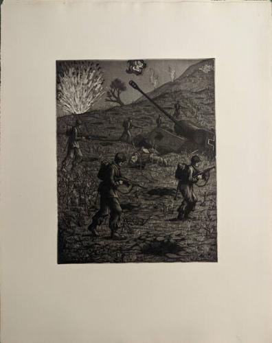 In The Last Days Of April 1944 Came The Signal For The Attack - After Hard Fighting We Broke The German Resistance And The Second Big Push Was On.