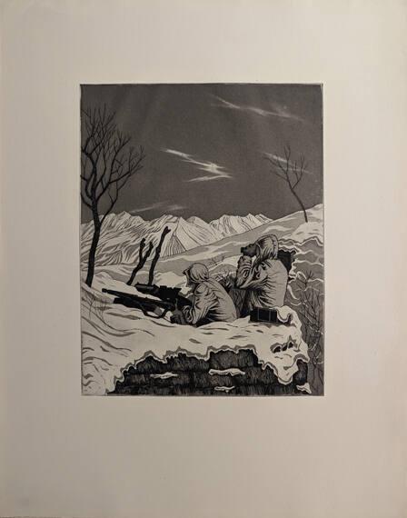 Our Guns Were Pointing North, Our Eyes Were Looking North Toward The Plain Of The Po Valley... We Were Waiting For Spring.. Spring Which Would - And Which Did - Bring The Final Battle, The Big Push North, And The German Defeat.