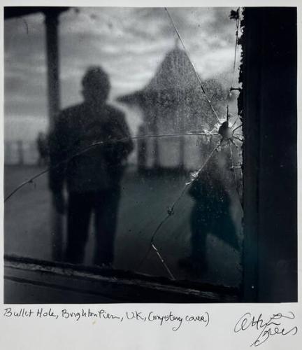 Bullet Hole, Brighton Pier, UK, (mystery cover)
