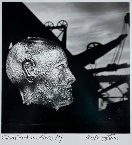 Glass Head on Pier, NY
