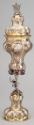 Russian imperial covered gilded silver presentation cup
