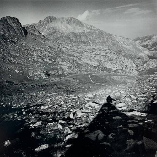 Shadow on Mountains, France
