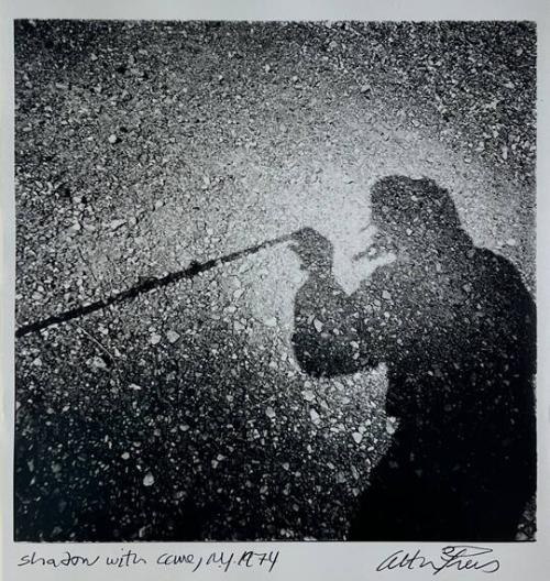 Shadow with Cane, NY
