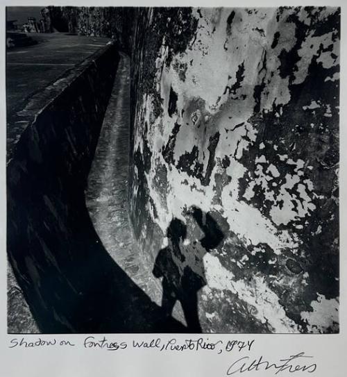 Shadow on Fortress Wall, Puerto Rico
