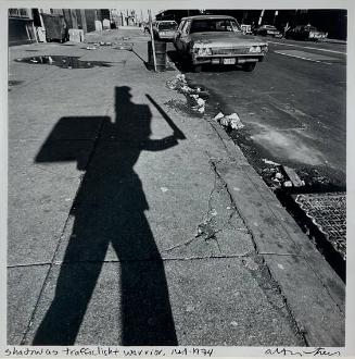Shadow as Traffic Light Warrior, NY
